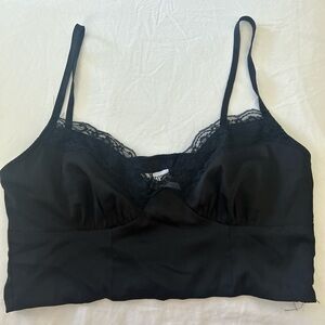 Princess Polly silk lace corset top